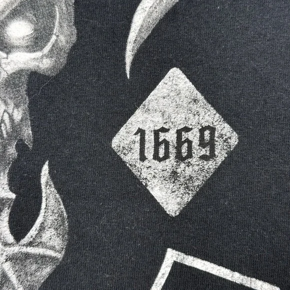 Counts Kustoms Las Vegas Skull Graphic Sleeveless T Shirt Mens XL - Picture 6 of 9